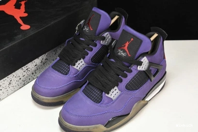 AJ4-766302 4 Jordan Scott x Purple Retro Travis 0826